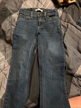Levi's boys Dark Blue Bootcut Jeans
